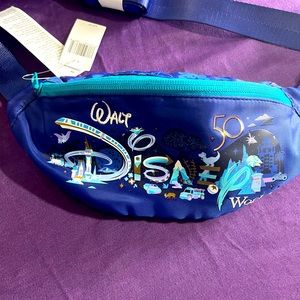 Disney 50th Anniversary Fanny Pack New In Hand
